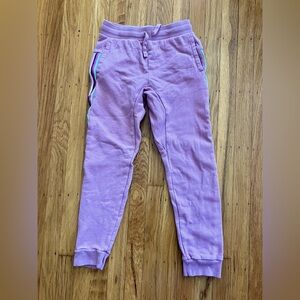 Tea Collection Kids Joggers With Racer Stripe, Size 12
